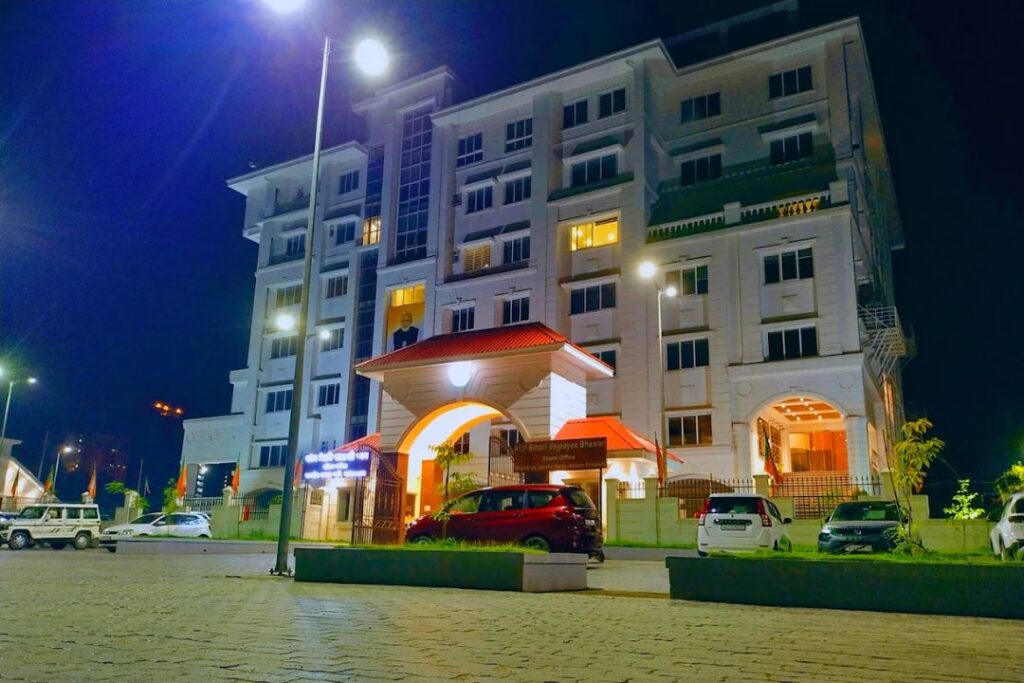 BJP state headquarters building project in Lalmati