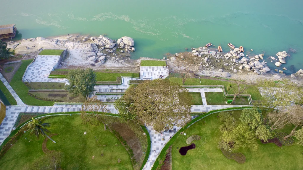 Heritage park expansion project along Brahmaputra river