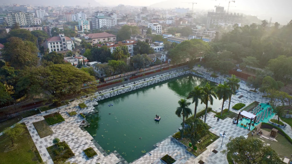 GMDA Phase-I work at Commissioner Bungalow Campus